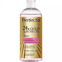 Perfecta 24K Gold & Rose Oil p�yn micelarny do sk�ry wra�liwej 400 ml