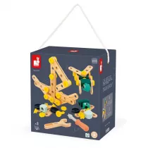 Zestaw konstruktora 100 elementw Brico`kids 3+ Janod