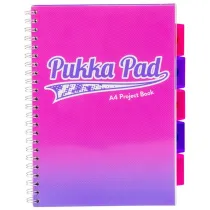 Koozeszyt A4 Pukka Pad Fusion kratka 100 kartek