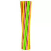 Godan Rurki s�omki papierowe fluorescencyjne mix 6 x 197 mm 24 szt.