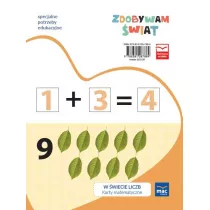 Zdobywam �wiat. W �wiecie liczb. Karty matematyczne