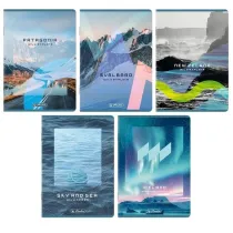 Zeszyt A5/80K kratka Solarpunk (5 szt) HERLITZ