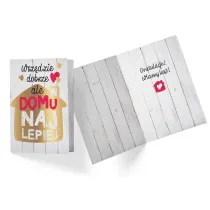 Kukartka Karnet B6 PP-2210 W domu najlepiej