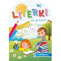 Ksi��ka edu. A4  Naklejki Literki. To proste  SKRZAT 077131