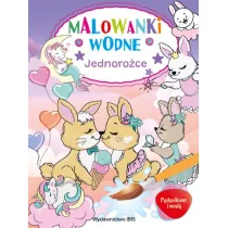 Jednoro�ce. Malowanki wodne. P�dzelkiem i wod�