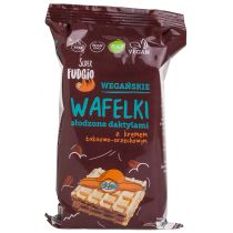 Super Fudgio Wafelki z kremem słodzonym daktylem 120 g Bio