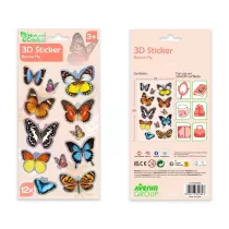 Avenir Naklejki 3D - Motyl