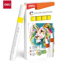 Deli Marker akrylowy yellow