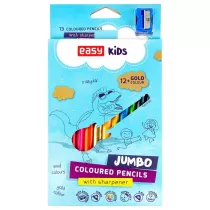 Easy Stationery Kredki tr�jk�tne Jumbo 13 szt.