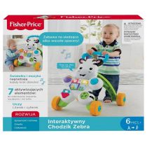 Fisher-Price Interaktywny Chodzik Zebra DPL53 Mattel