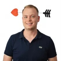 Arpex Ozdoba na gow opaska Strzaa Amora