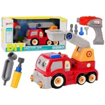 Ci�ar�wka kresk�wkowa DIY czerwony z wysi�gnikiem LeanToys