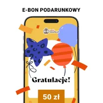 e-Bon Karta Podarunkowa Gratulacje 50 z� TaniaKsiazka.pl