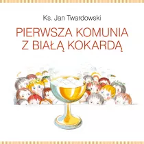 Pierwsza komunia z bia kokard Twardowski