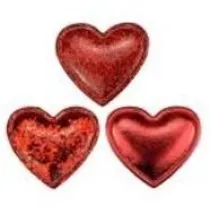 Titanum Dekoracje samoprzylepne serca 12 szt