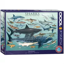 Puzzle 1000 el. Rekiny Eurographics