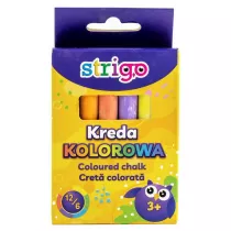Strigo Kreda kolorowa 12 szt.