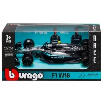 Formula Without Helmet&Plastic Stand Mercedes-Amg Bburago