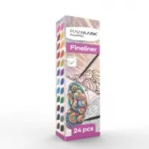 Cienkopisy Finliner Rawmark 24 szt.