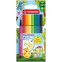Stabilo Flamaster Pen 68 Mini Animal vibes 8 szt