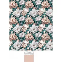 Fresh Notatnik kwiaty linia 64 kartki