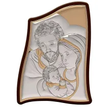 Obraz srebrny �wi�ta Rodzina 14,5x10,5cm