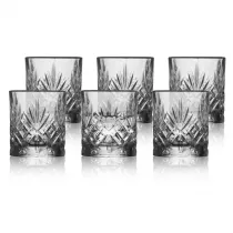 Lyngby Glas Kieliszki do shotw ze szka krysztaowego Melodia 31134 6 x 80 ml