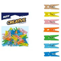 Mfp Klamerka kolorowe 2,5 cm