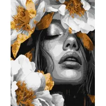 Ideyka Malowanie po numerach - Taniec p�atk�w metal 40x50cm