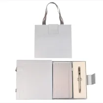 Cresco D�ugopis + notes Classic premium srebrno-z�oty