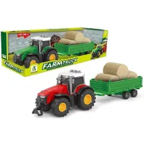 Traktor z przyczep wiato dwik napd MIX Adar