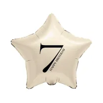 Godan BALON FOL GWIAZDA 7 KREM 44CM GO B/C