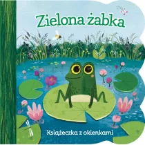 Ksieczka z okienkami. Zielona abka