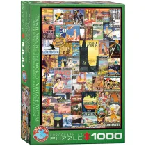 Puzzle 1000 el. Podr� do oko�a �wiata Eurographics
