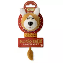 If Zakadka do ksiki Book-Tails Pies Corgi pluszowa