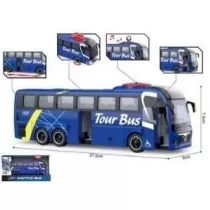 Autobus niebieski 1:16 wiatlo dwik Madej