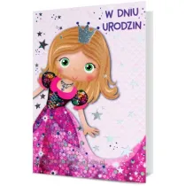 Pan Dragon Karnet STAR Urodziny Ksi�niczka K.STAR-67