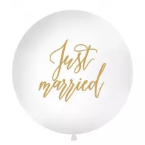 Balon Just married 1m biay