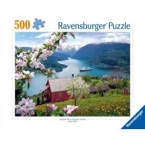 Puzzle 500 el. 2D Skandynawska idylla Ravensburger