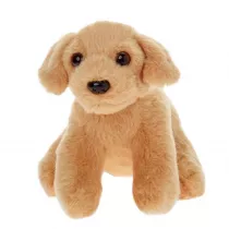 Pies siedz�cy br�zowy 13cm Beppe