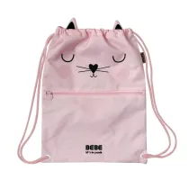 Interdruk Worek z kieszonk na suwak Kot BB Friends