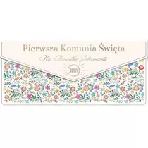 Koperta Komunia. Wianuszek kolorowy