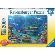 Puzzle XXL 200 el. Zatopiony statek Ravensburger