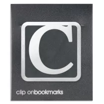 If Metalowa zakadka - Litera C - Clip-on