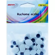 Brewis Ruchome oczka owalne 36 szt.