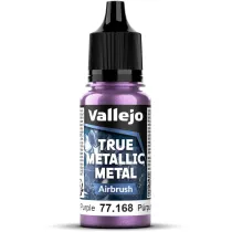 Vallejo: 77.168 - True Metallic Metal - Airbrush - Amethyst Purple (18 ml)