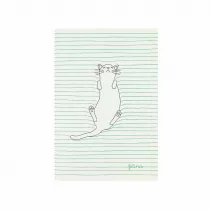 Santoro Ma�y Notatnik - Feline Fine (Green)