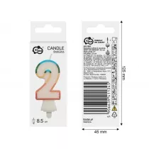 Godan wieczka cyfra 2 tczowa 8,5cm