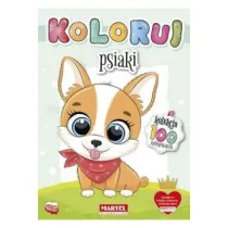 Psiaki. Koloruj