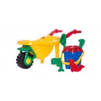 Taczka z kompletem Kwiatek 6el MIX Hemar Family